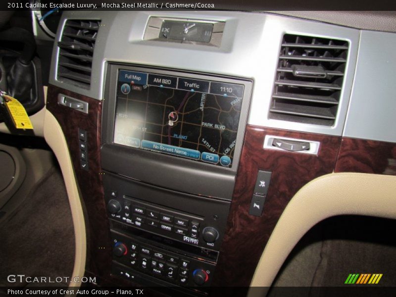 Mocha Steel Metallic / Cashmere/Cocoa 2011 Cadillac Escalade Luxury