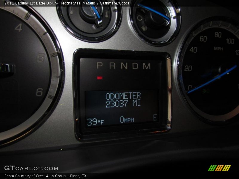Mocha Steel Metallic / Cashmere/Cocoa 2011 Cadillac Escalade Luxury
