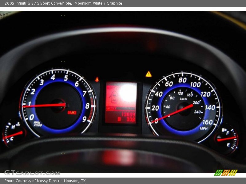  2009 G 37 S Sport Convertible 37 S Sport Convertible Gauges