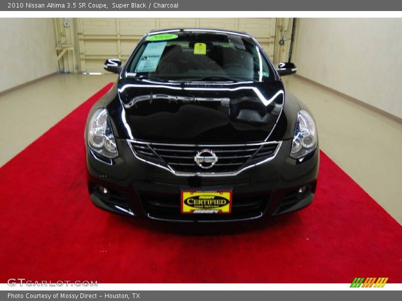 Super Black / Charcoal 2010 Nissan Altima 3.5 SR Coupe