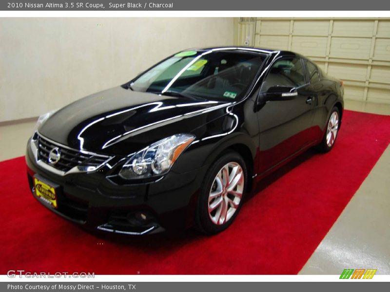 Super Black / Charcoal 2010 Nissan Altima 3.5 SR Coupe