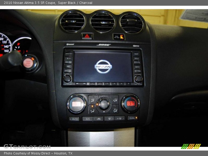 Super Black / Charcoal 2010 Nissan Altima 3.5 SR Coupe