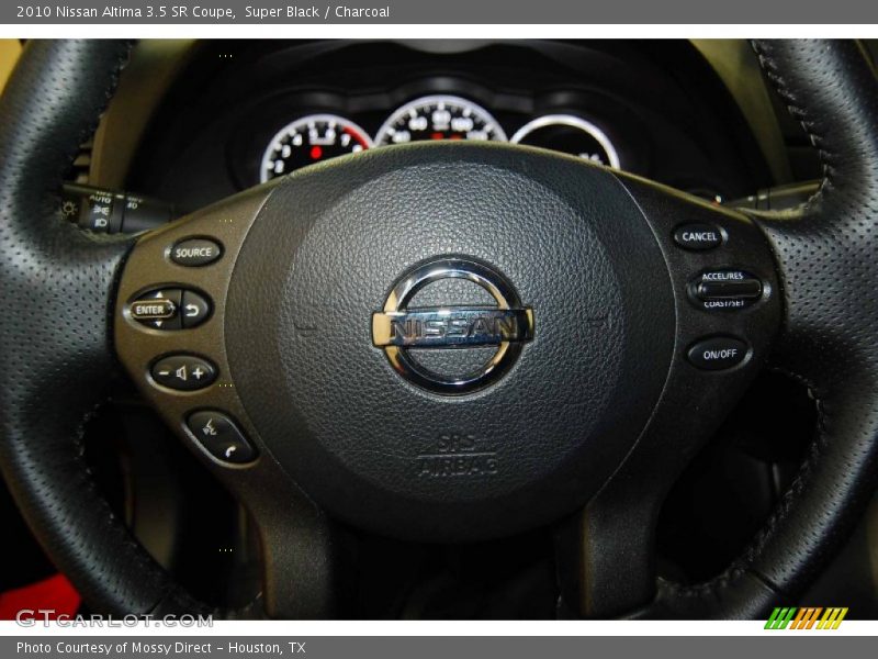 Super Black / Charcoal 2010 Nissan Altima 3.5 SR Coupe