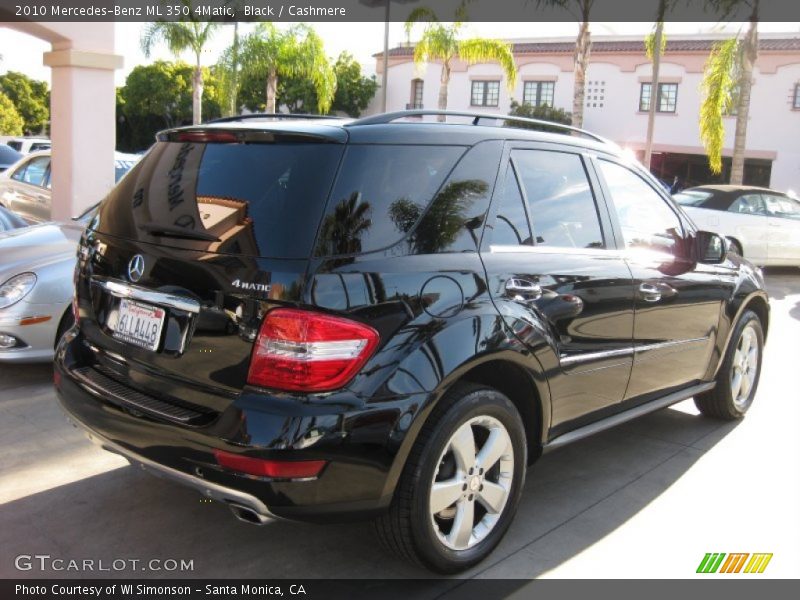 Black / Cashmere 2010 Mercedes-Benz ML 350 4Matic