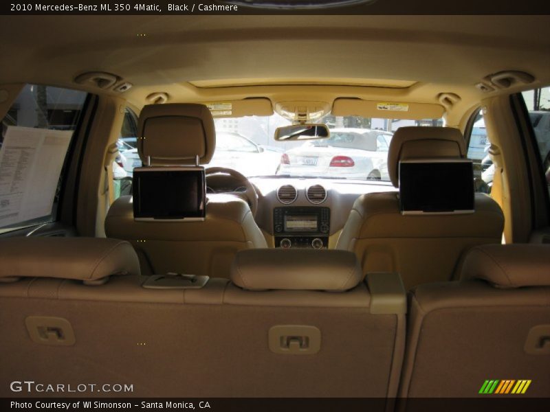 Black / Cashmere 2010 Mercedes-Benz ML 350 4Matic
