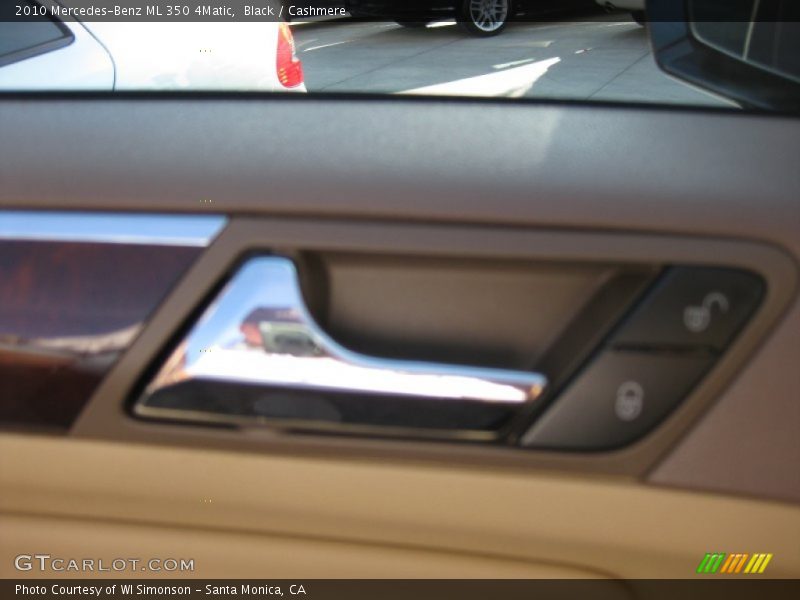 Black / Cashmere 2010 Mercedes-Benz ML 350 4Matic
