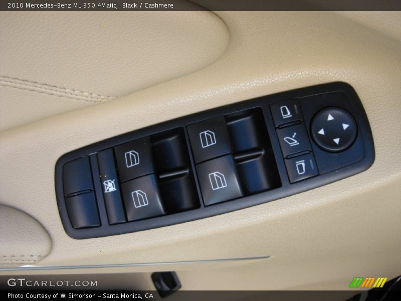 Black / Cashmere 2010 Mercedes-Benz ML 350 4Matic