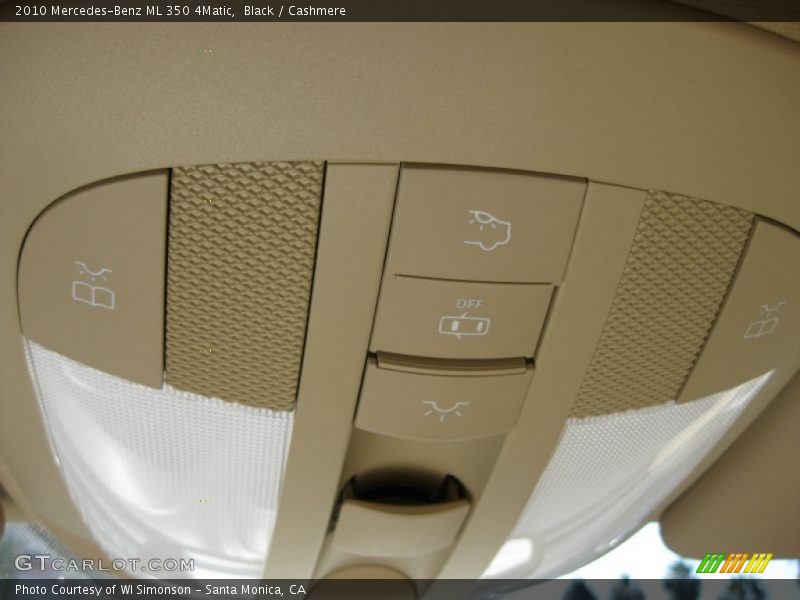 Black / Cashmere 2010 Mercedes-Benz ML 350 4Matic