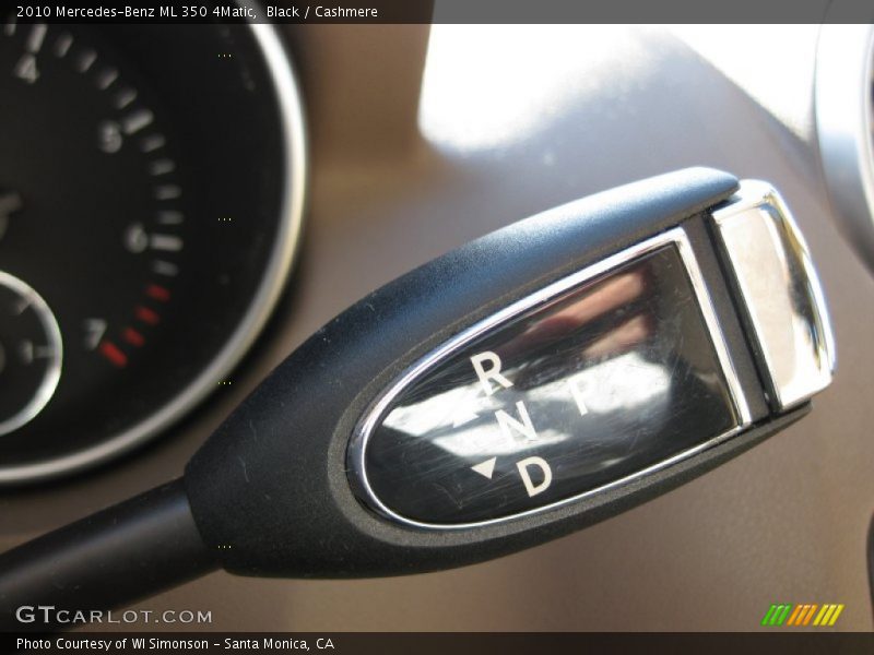 Black / Cashmere 2010 Mercedes-Benz ML 350 4Matic