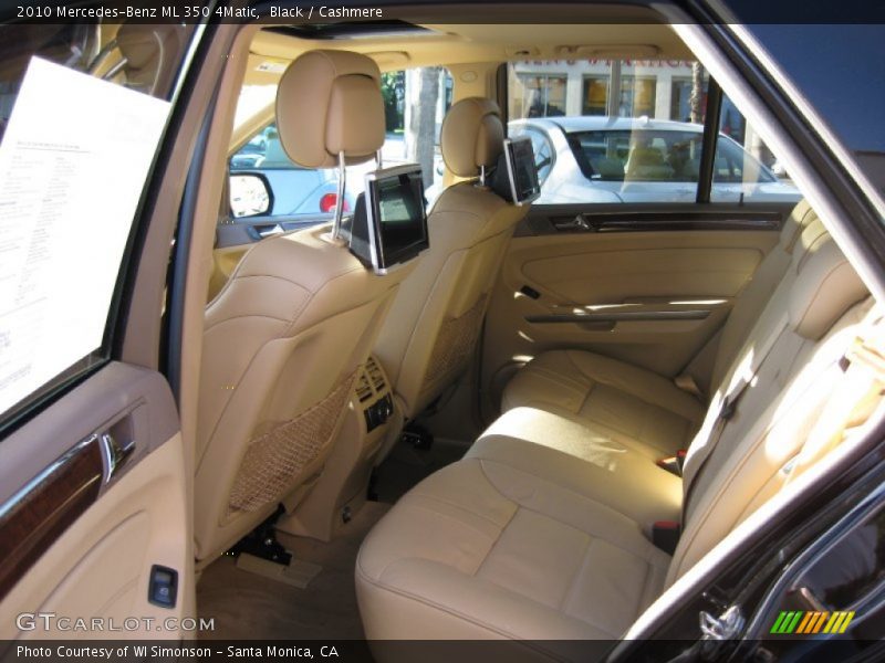 Black / Cashmere 2010 Mercedes-Benz ML 350 4Matic