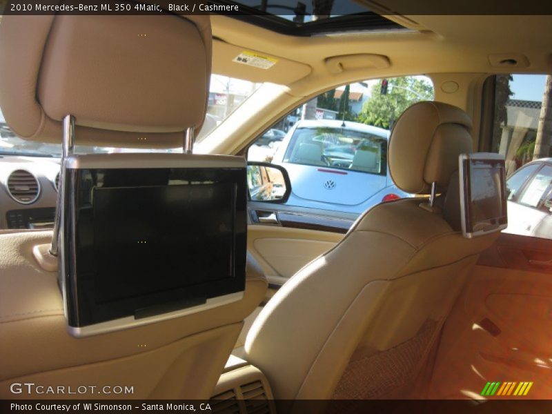 Black / Cashmere 2010 Mercedes-Benz ML 350 4Matic
