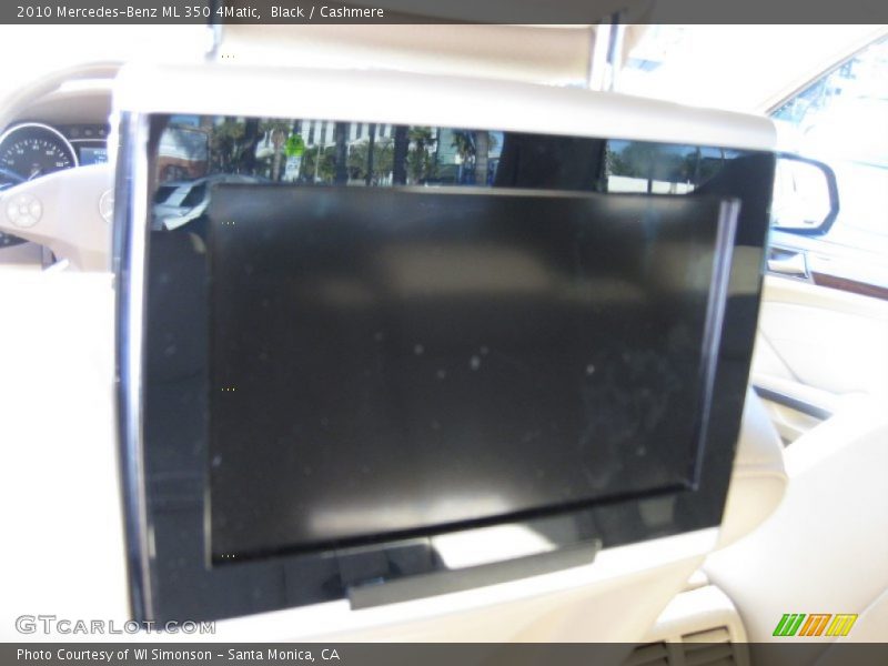 Black / Cashmere 2010 Mercedes-Benz ML 350 4Matic