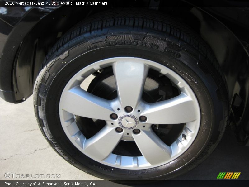 Black / Cashmere 2010 Mercedes-Benz ML 350 4Matic