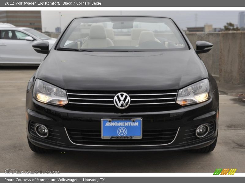 Black / Cornsilk Beige 2012 Volkswagen Eos Komfort