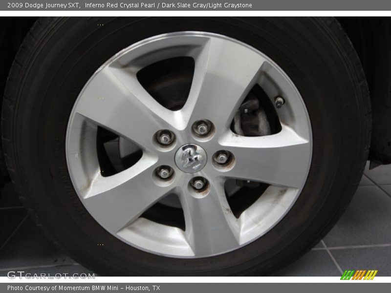 Inferno Red Crystal Pearl / Dark Slate Gray/Light Graystone 2009 Dodge Journey SXT