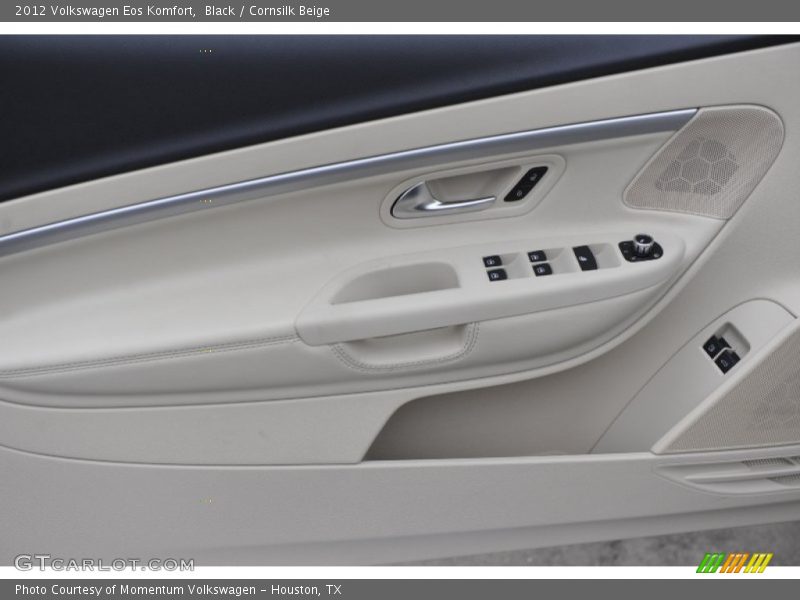 Black / Cornsilk Beige 2012 Volkswagen Eos Komfort