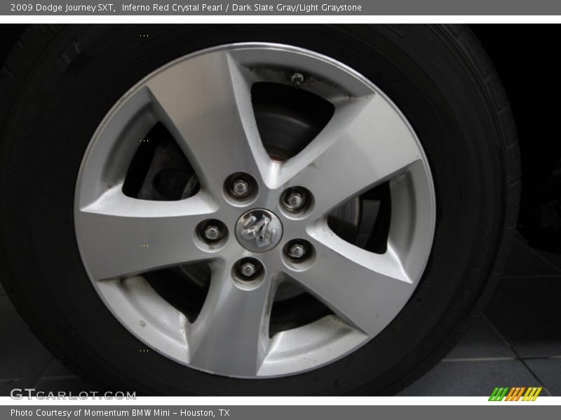 Inferno Red Crystal Pearl / Dark Slate Gray/Light Graystone 2009 Dodge Journey SXT