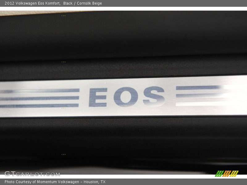 Black / Cornsilk Beige 2012 Volkswagen Eos Komfort