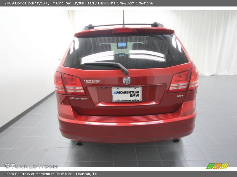 Inferno Red Crystal Pearl / Dark Slate Gray/Light Graystone 2009 Dodge Journey SXT