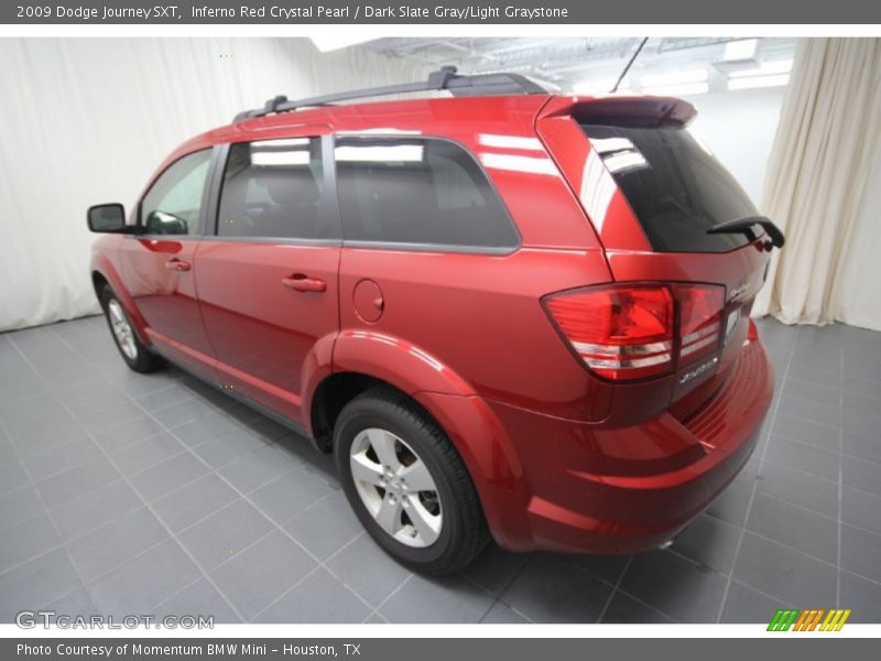 Inferno Red Crystal Pearl / Dark Slate Gray/Light Graystone 2009 Dodge Journey SXT