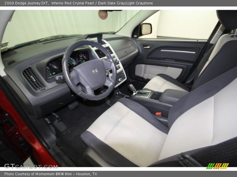 Inferno Red Crystal Pearl / Dark Slate Gray/Light Graystone 2009 Dodge Journey SXT