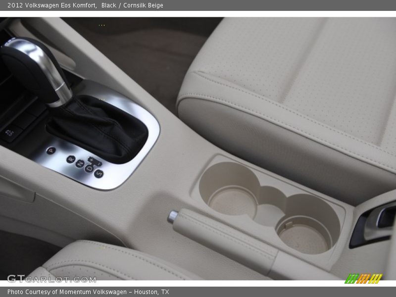 Black / Cornsilk Beige 2012 Volkswagen Eos Komfort