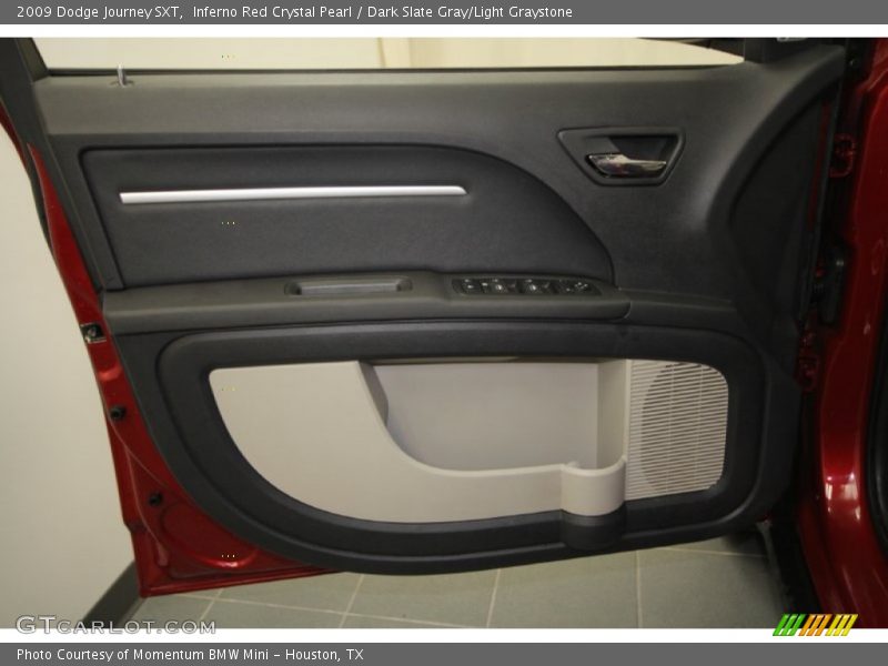 Inferno Red Crystal Pearl / Dark Slate Gray/Light Graystone 2009 Dodge Journey SXT