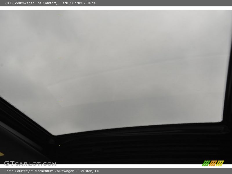 Black / Cornsilk Beige 2012 Volkswagen Eos Komfort