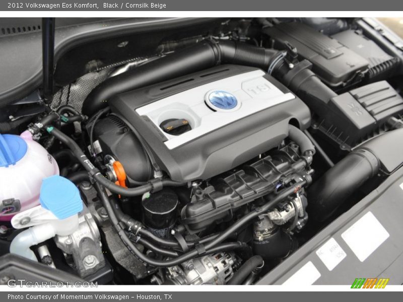 Black / Cornsilk Beige 2012 Volkswagen Eos Komfort