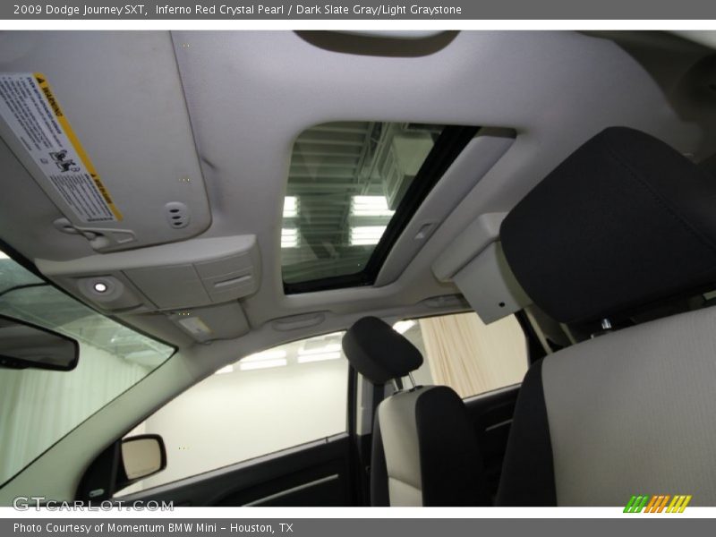 Inferno Red Crystal Pearl / Dark Slate Gray/Light Graystone 2009 Dodge Journey SXT