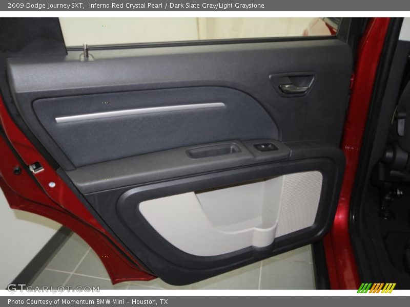 Inferno Red Crystal Pearl / Dark Slate Gray/Light Graystone 2009 Dodge Journey SXT