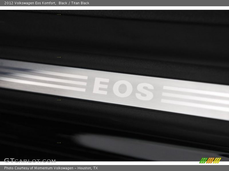Black / Titan Black 2012 Volkswagen Eos Komfort