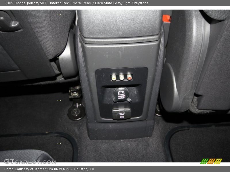Inferno Red Crystal Pearl / Dark Slate Gray/Light Graystone 2009 Dodge Journey SXT
