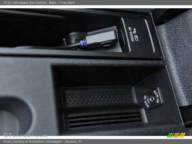 Black / Titan Black 2012 Volkswagen Eos Komfort