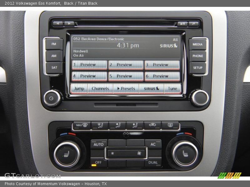 Black / Titan Black 2012 Volkswagen Eos Komfort