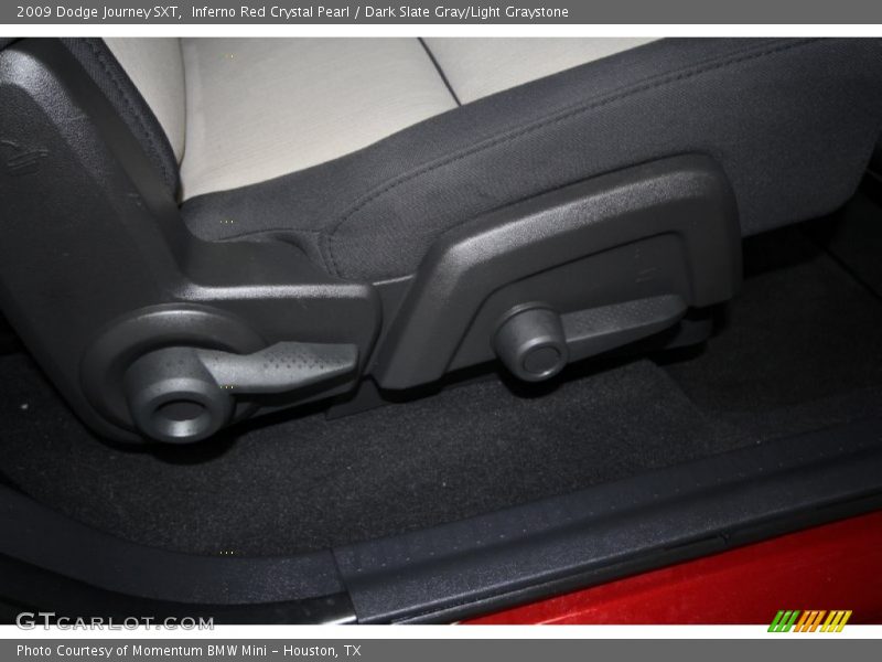 Inferno Red Crystal Pearl / Dark Slate Gray/Light Graystone 2009 Dodge Journey SXT