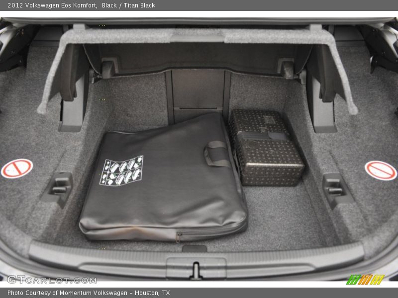 Black / Titan Black 2012 Volkswagen Eos Komfort