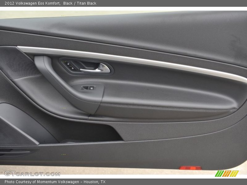 Black / Titan Black 2012 Volkswagen Eos Komfort