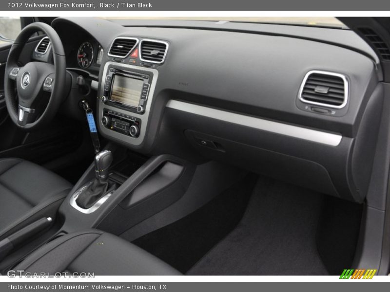 Black / Titan Black 2012 Volkswagen Eos Komfort