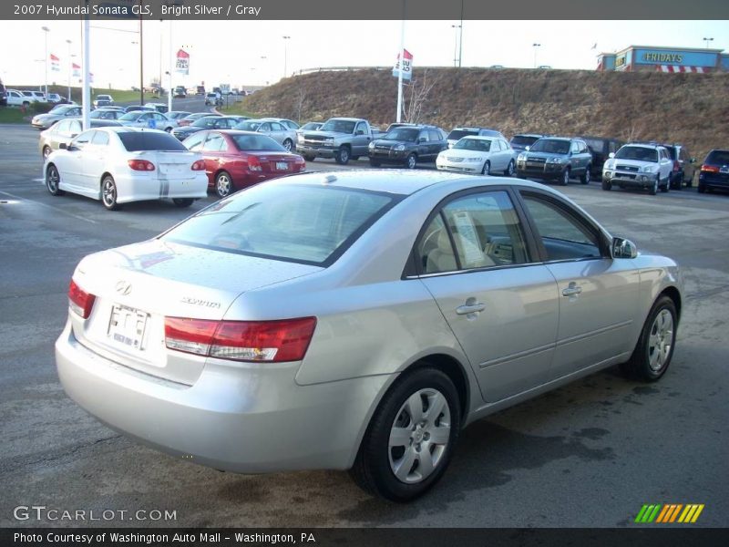 Bright Silver / Gray 2007 Hyundai Sonata GLS