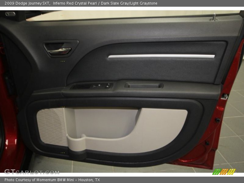Inferno Red Crystal Pearl / Dark Slate Gray/Light Graystone 2009 Dodge Journey SXT