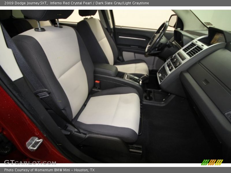 Inferno Red Crystal Pearl / Dark Slate Gray/Light Graystone 2009 Dodge Journey SXT