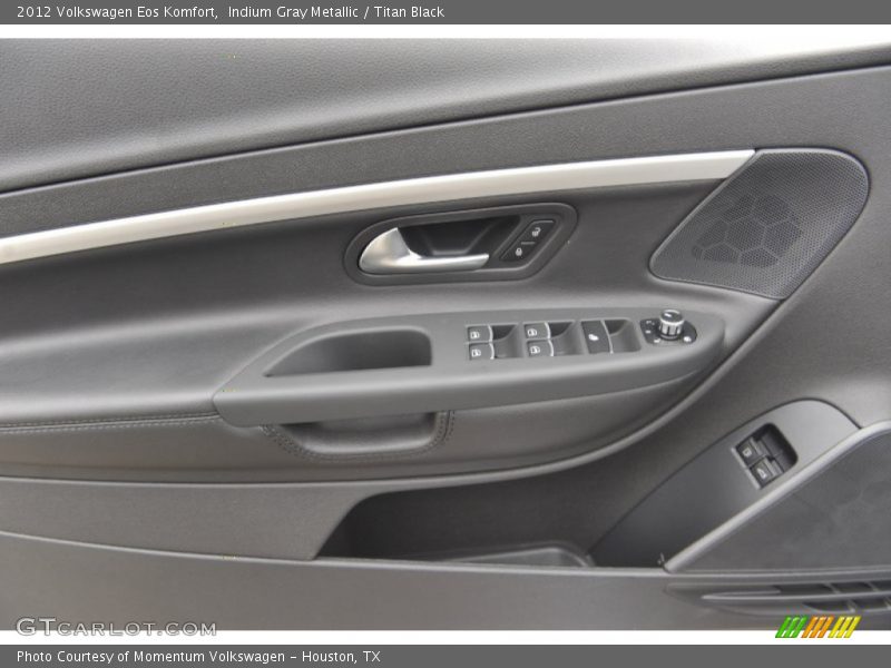 Indium Gray Metallic / Titan Black 2012 Volkswagen Eos Komfort