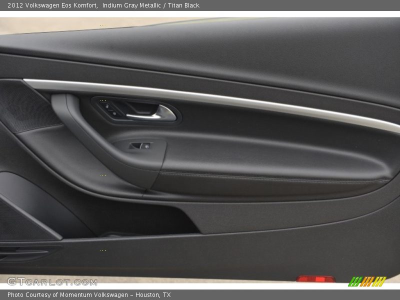 Indium Gray Metallic / Titan Black 2012 Volkswagen Eos Komfort
