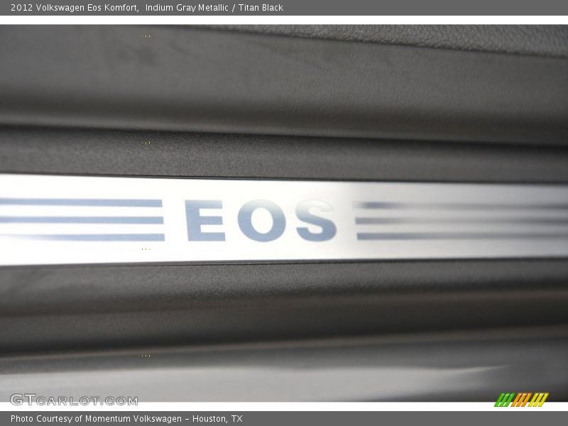 Indium Gray Metallic / Titan Black 2012 Volkswagen Eos Komfort