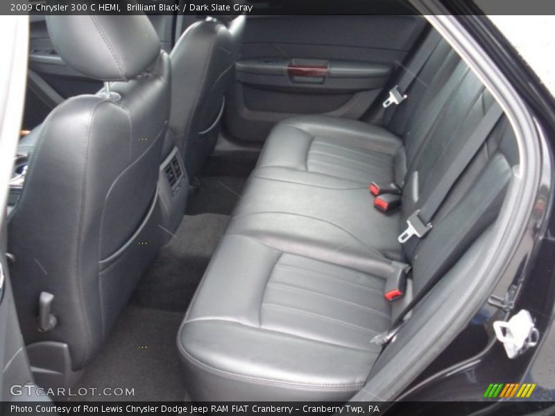 Brilliant Black / Dark Slate Gray 2009 Chrysler 300 C HEMI