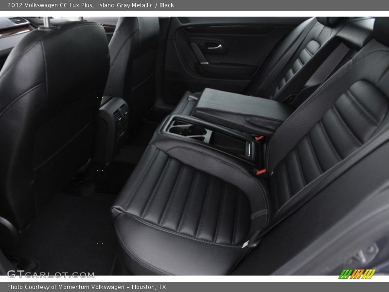 Island Gray Metallic / Black 2012 Volkswagen CC Lux Plus