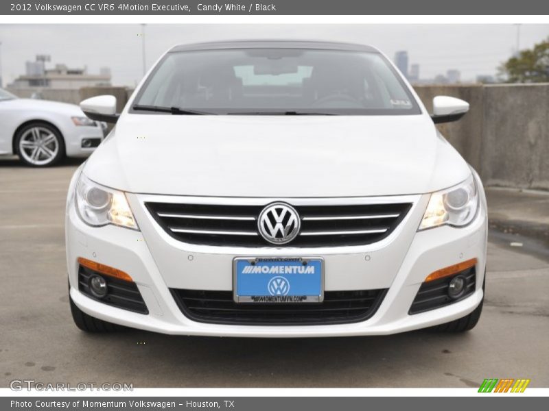 Candy White / Black 2012 Volkswagen CC VR6 4Motion Executive