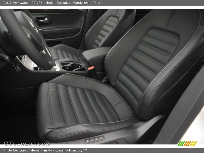 Candy White / Black 2012 Volkswagen CC VR6 4Motion Executive