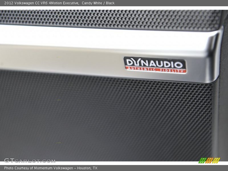 Candy White / Black 2012 Volkswagen CC VR6 4Motion Executive